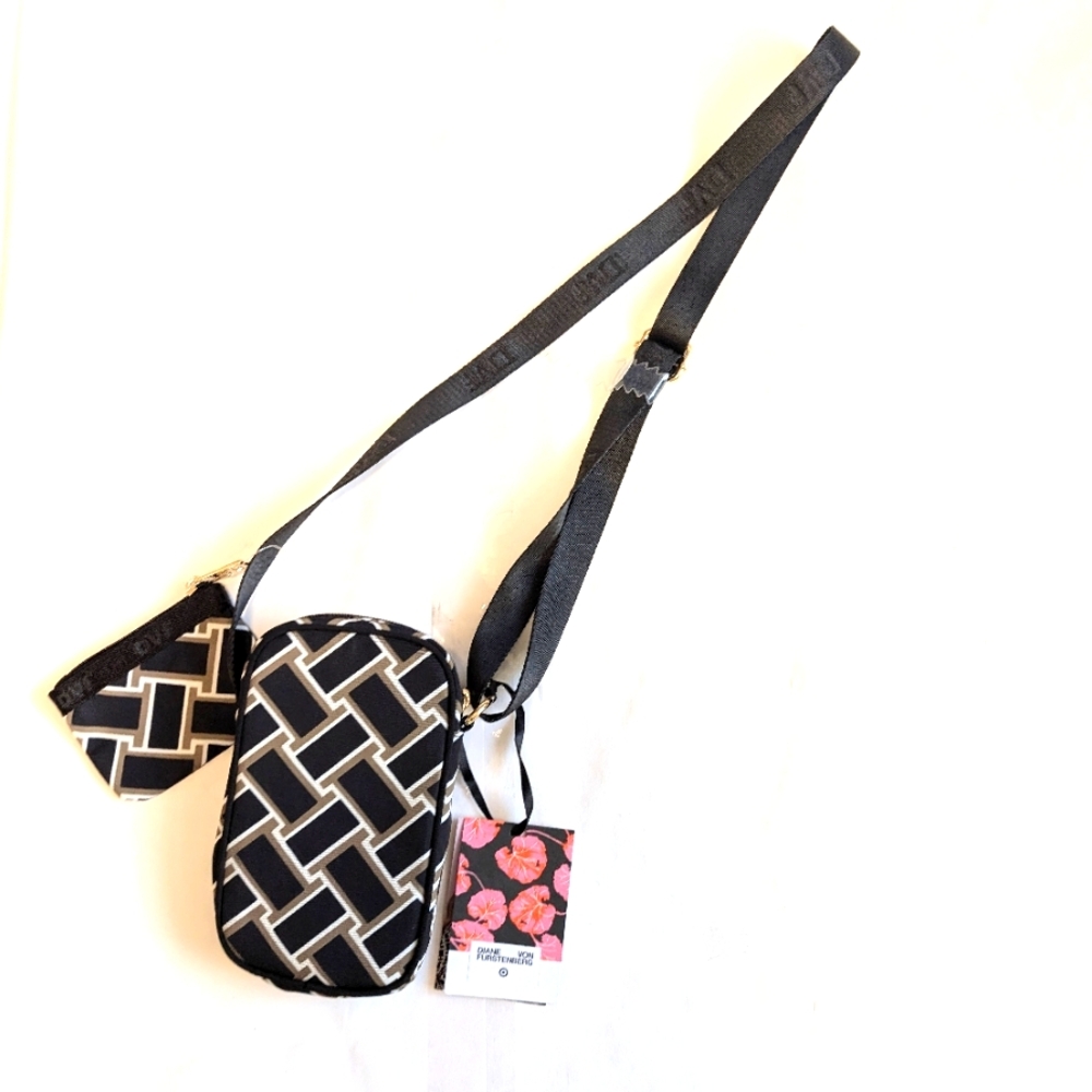 NWT Dianne von furstenberg crossbody small satchel